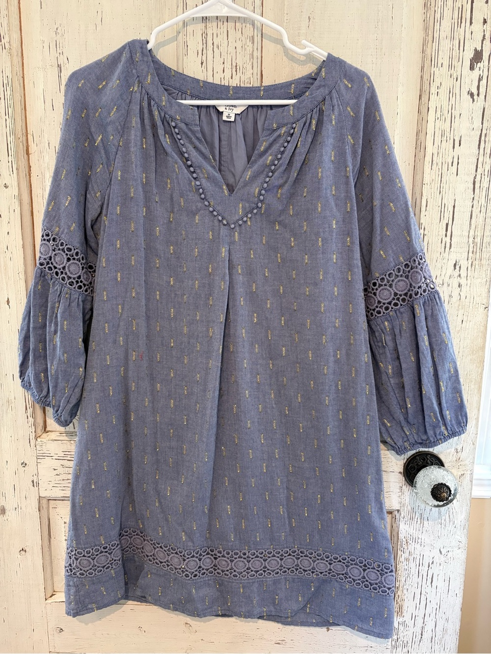 Crown & Ivy Chambray Dress